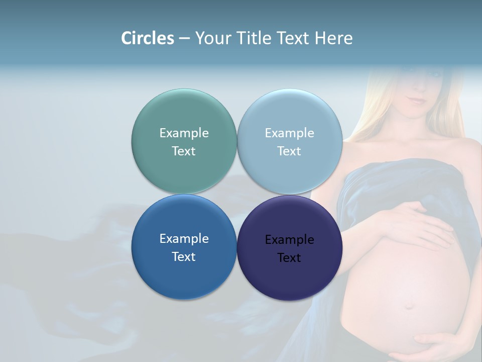Touching Copyspace Parenthood PowerPoint Template