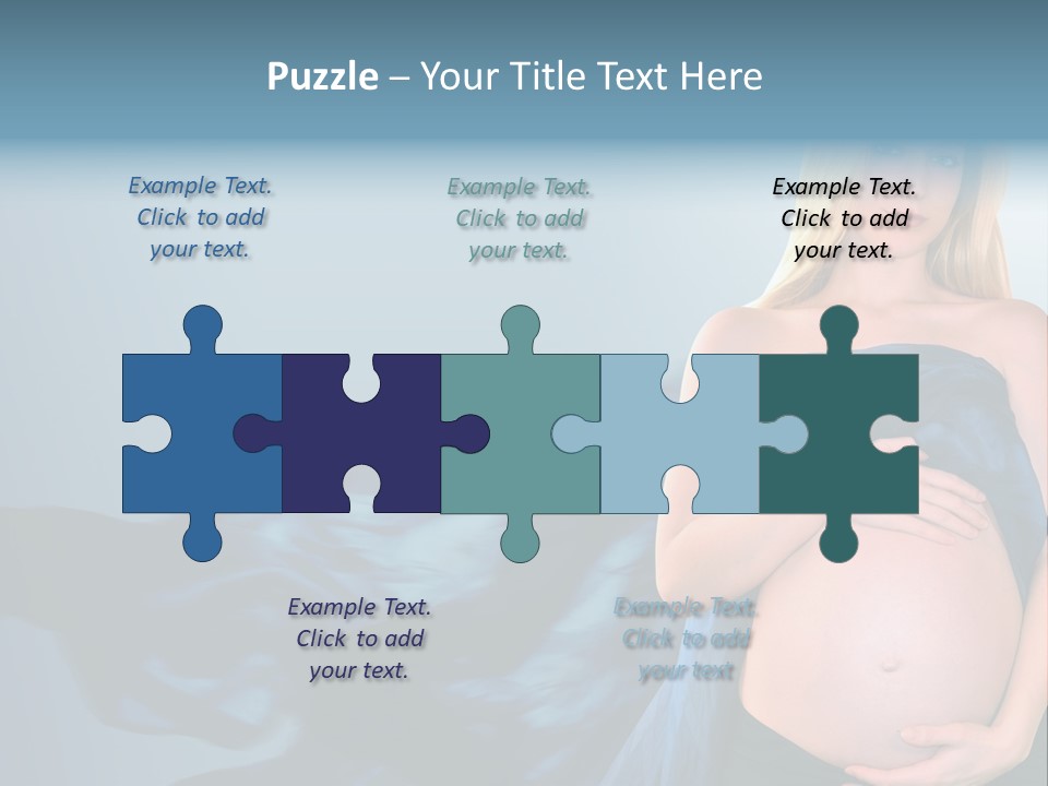 Touching Copyspace Parenthood PowerPoint Template