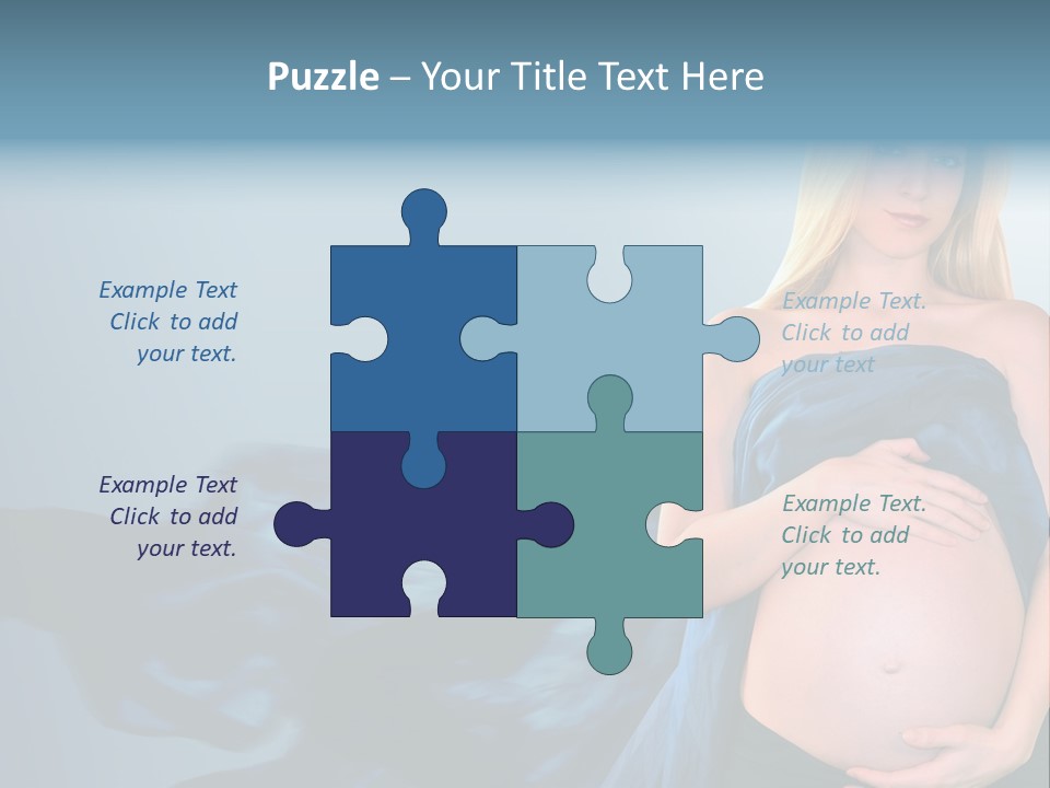 Touching Copyspace Parenthood PowerPoint Template