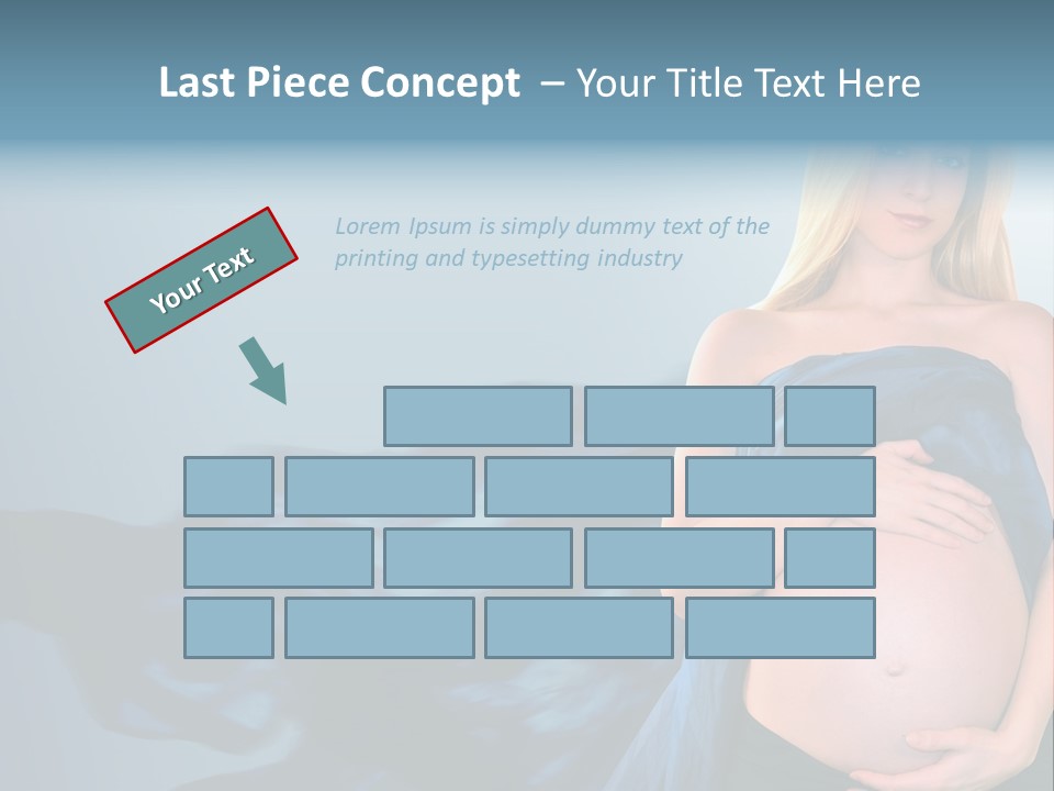 Touching Copyspace Parenthood PowerPoint Template