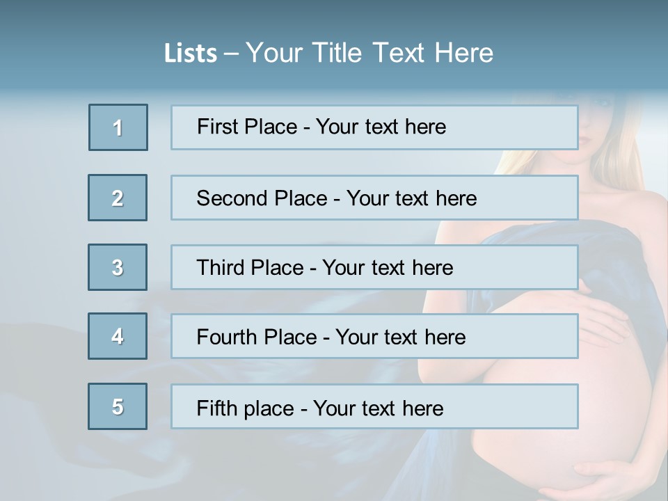 Touching Copyspace Parenthood PowerPoint Template