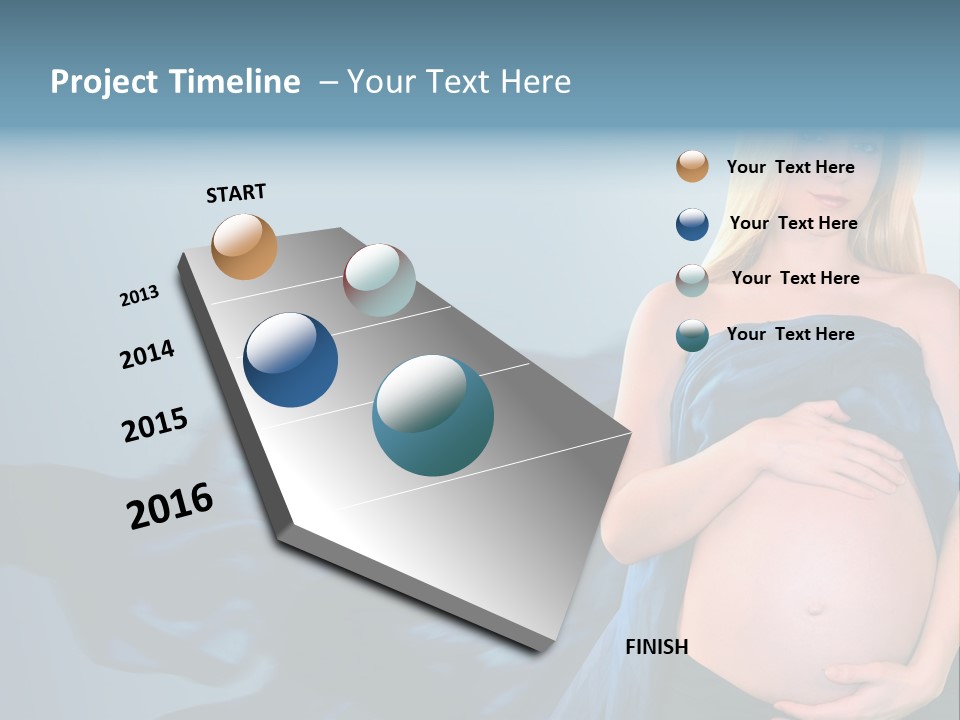 Touching Copyspace Parenthood PowerPoint Template