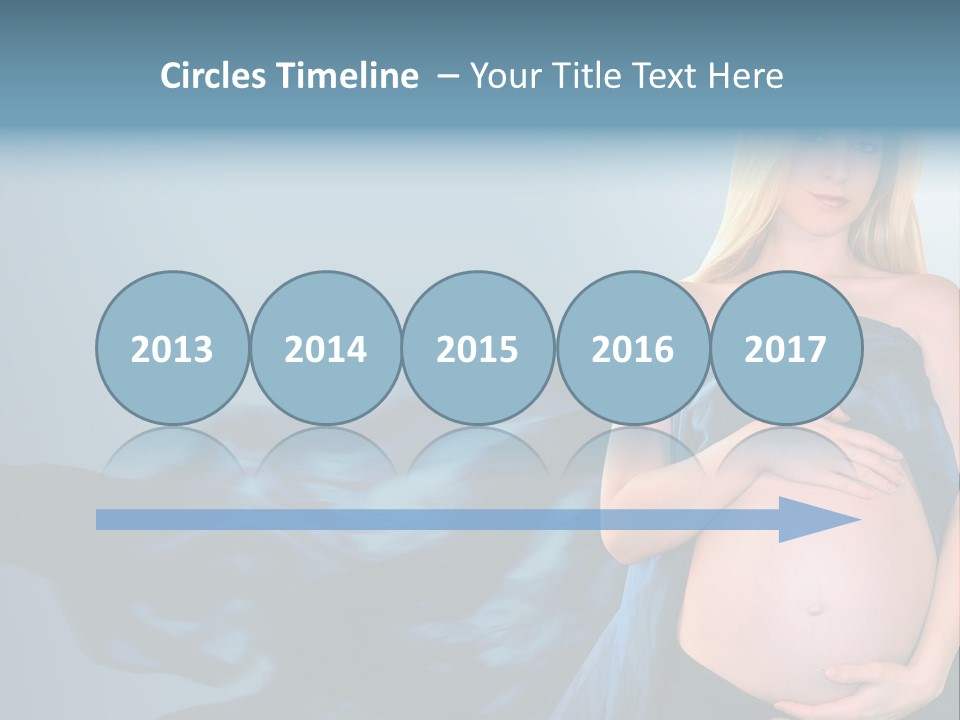 Touching Copyspace Parenthood PowerPoint Template