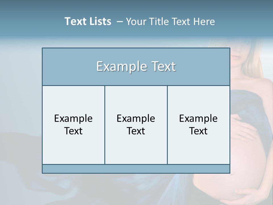 Touching Copyspace Parenthood PowerPoint Template