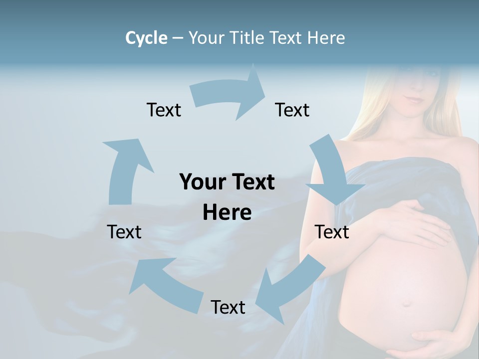Touching Copyspace Parenthood PowerPoint Template