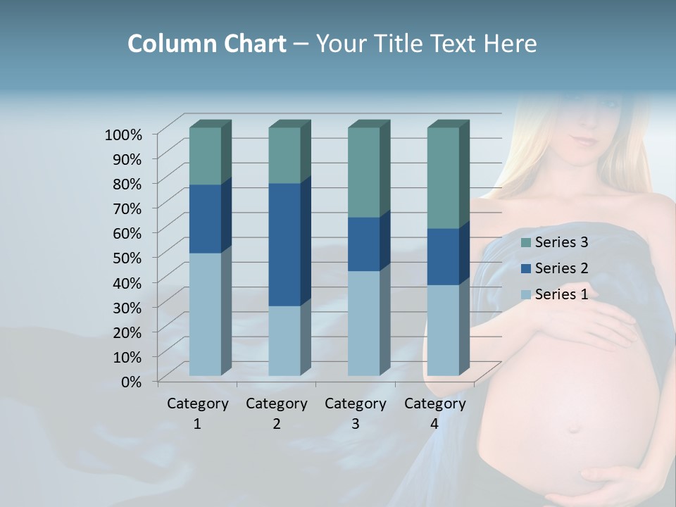 Touching Copyspace Parenthood PowerPoint Template