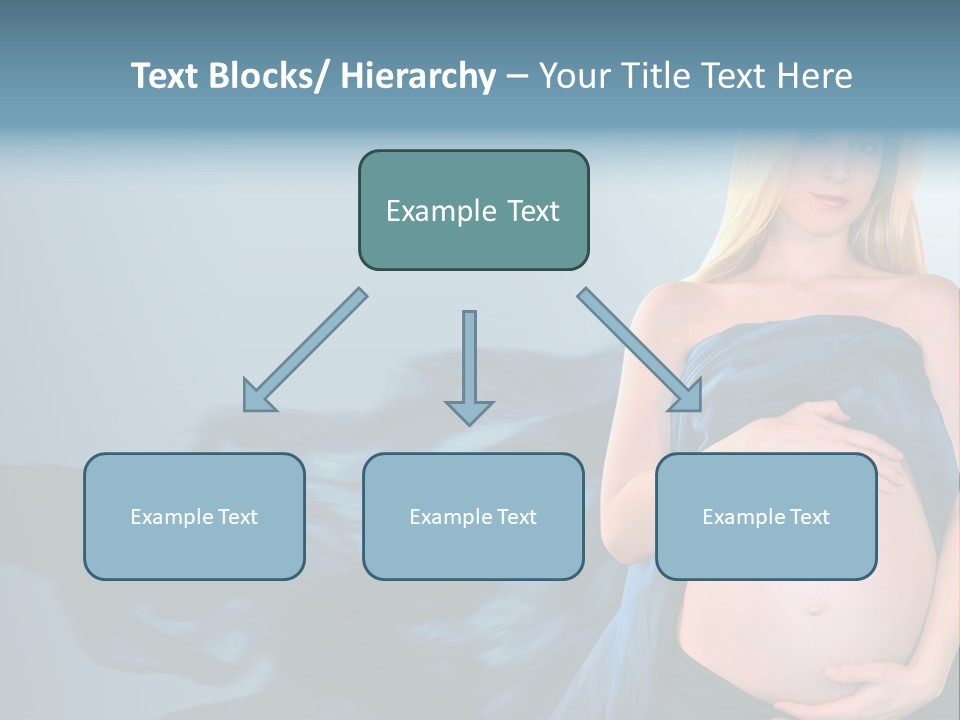 Touching Copyspace Parenthood PowerPoint Template
