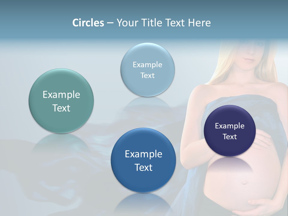 Touching Copyspace Parenthood PowerPoint Template