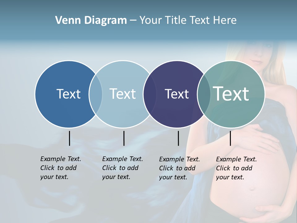 Touching Copyspace Parenthood PowerPoint Template
