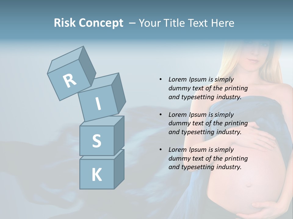 Touching Copyspace Parenthood PowerPoint Template