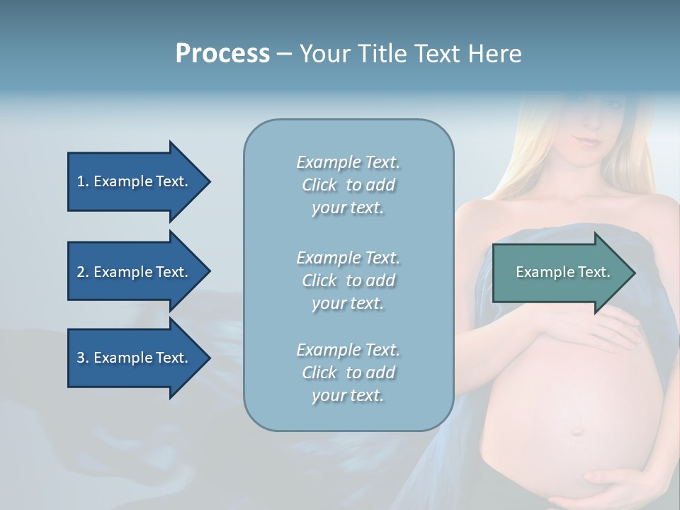Touching Copyspace Parenthood PowerPoint Template