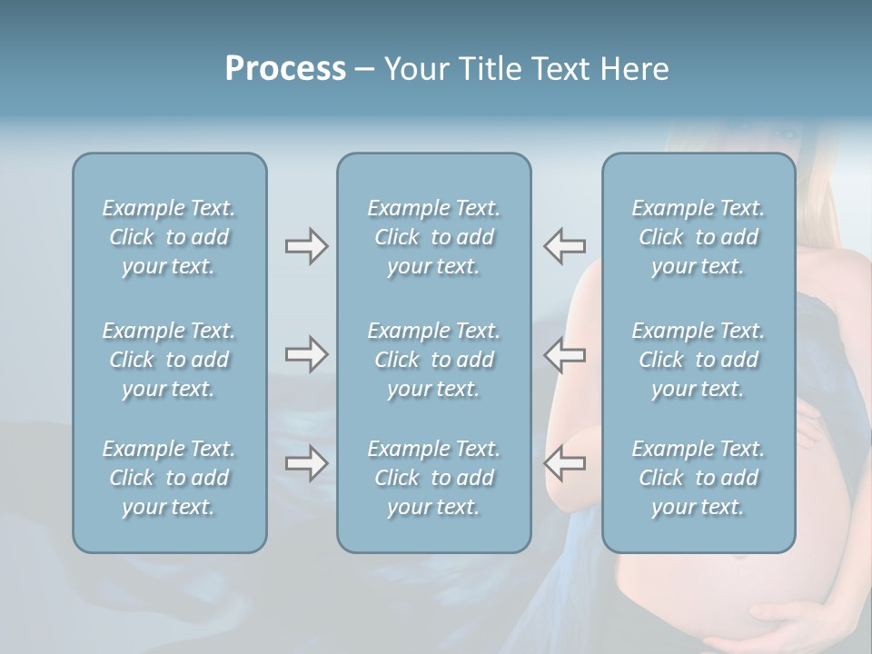 Touching Copyspace Parenthood PowerPoint Template