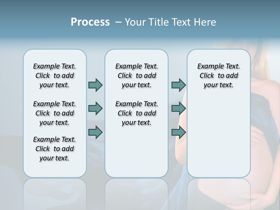 Touching Copyspace Parenthood PowerPoint Template