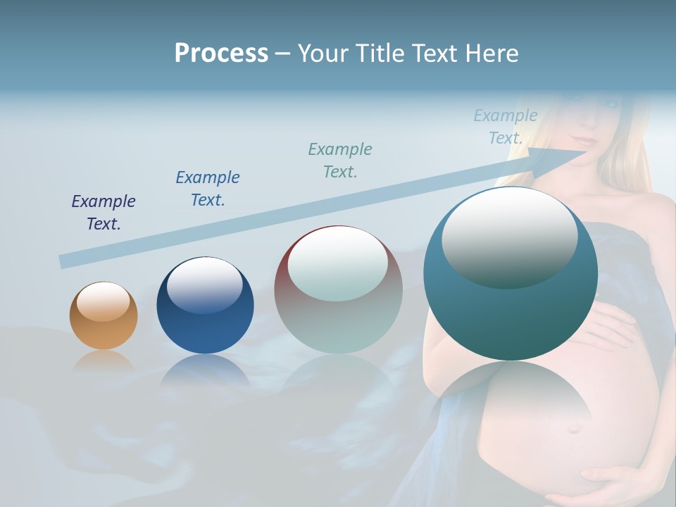 Touching Copyspace Parenthood PowerPoint Template