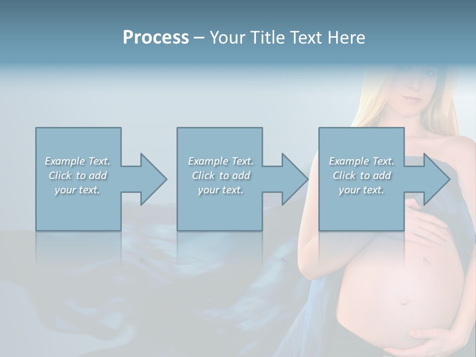 Touching Copyspace Parenthood PowerPoint Template