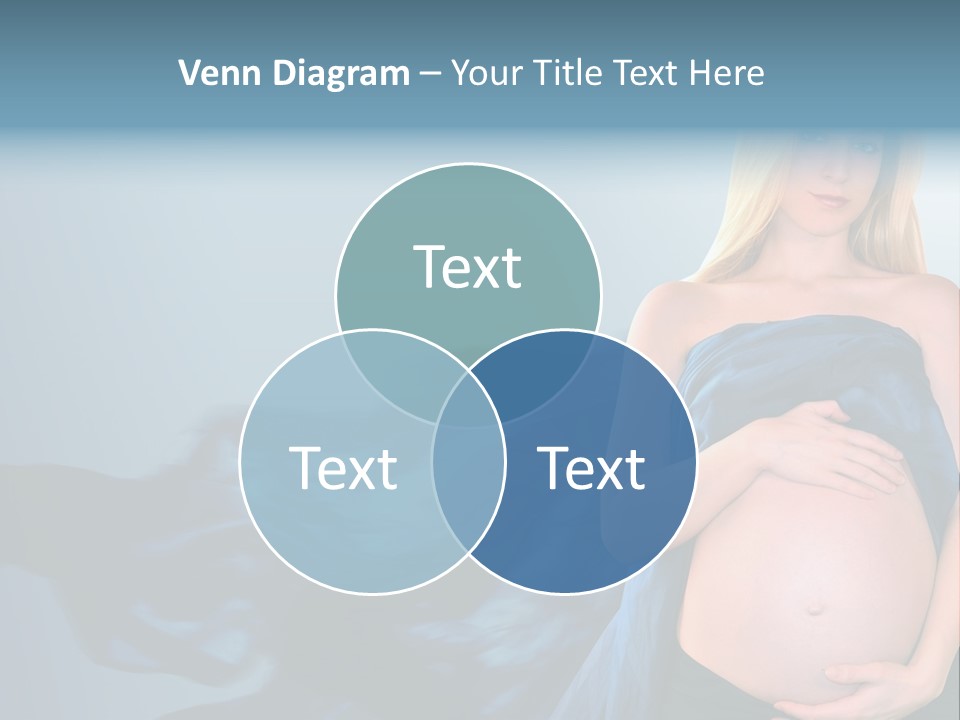 Touching Copyspace Parenthood PowerPoint Template