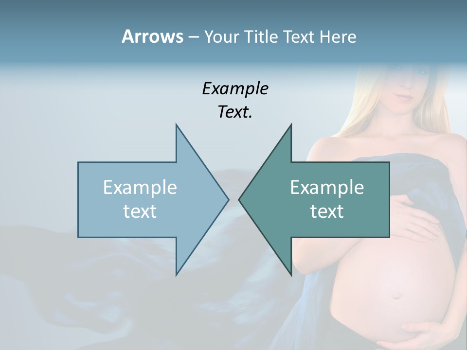 Touching Copyspace Parenthood PowerPoint Template