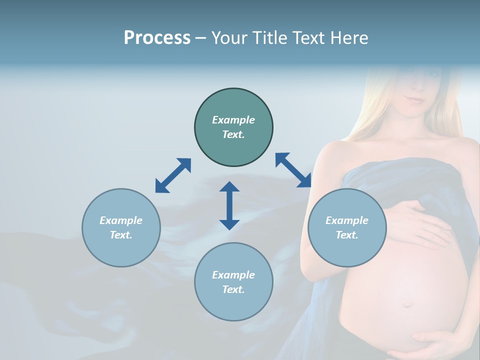 Touching Copyspace Parenthood PowerPoint Template