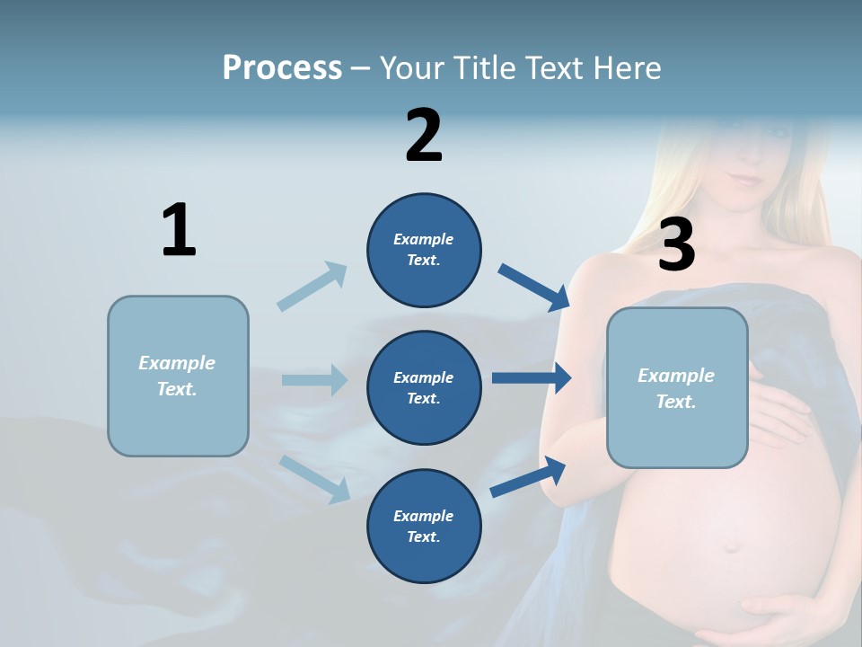 Touching Copyspace Parenthood PowerPoint Template
