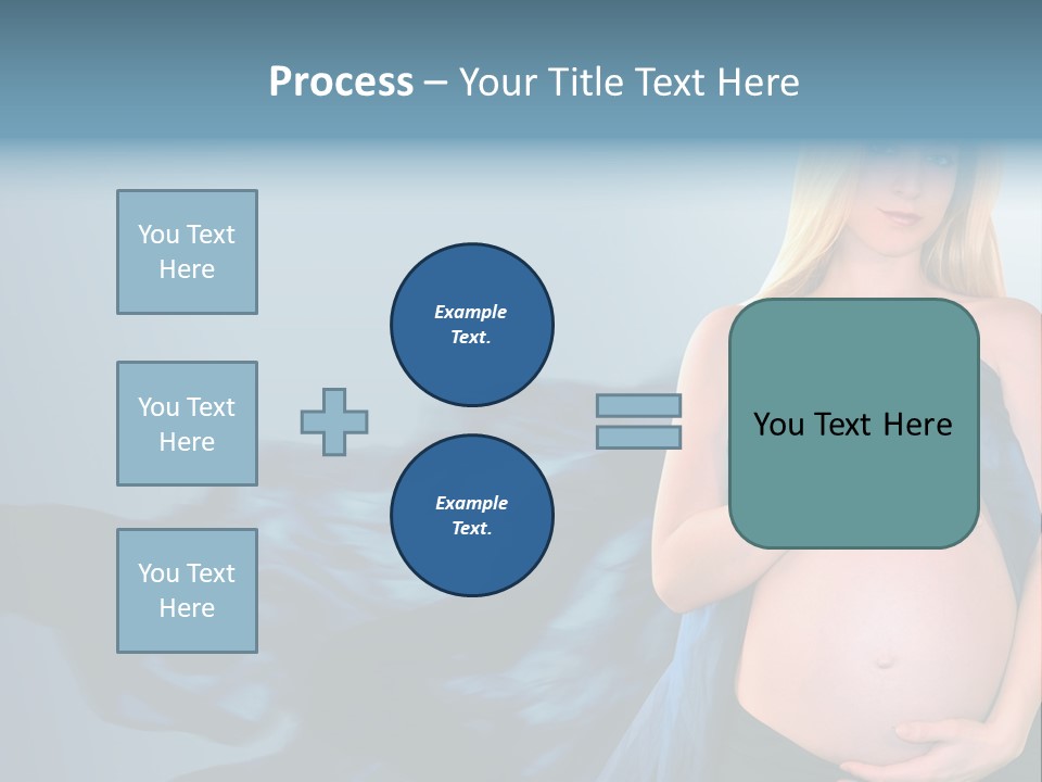 Touching Copyspace Parenthood PowerPoint Template