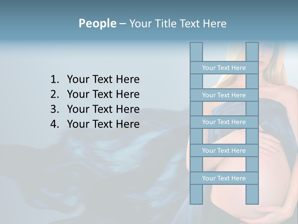 Touching Copyspace Parenthood PowerPoint Template