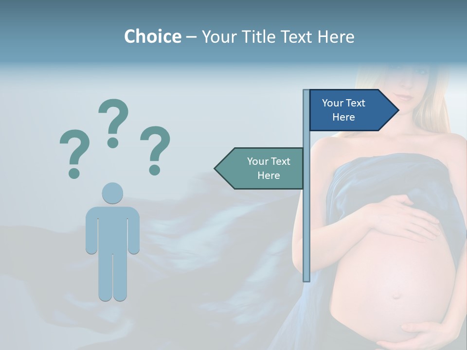 Touching Copyspace Parenthood PowerPoint Template