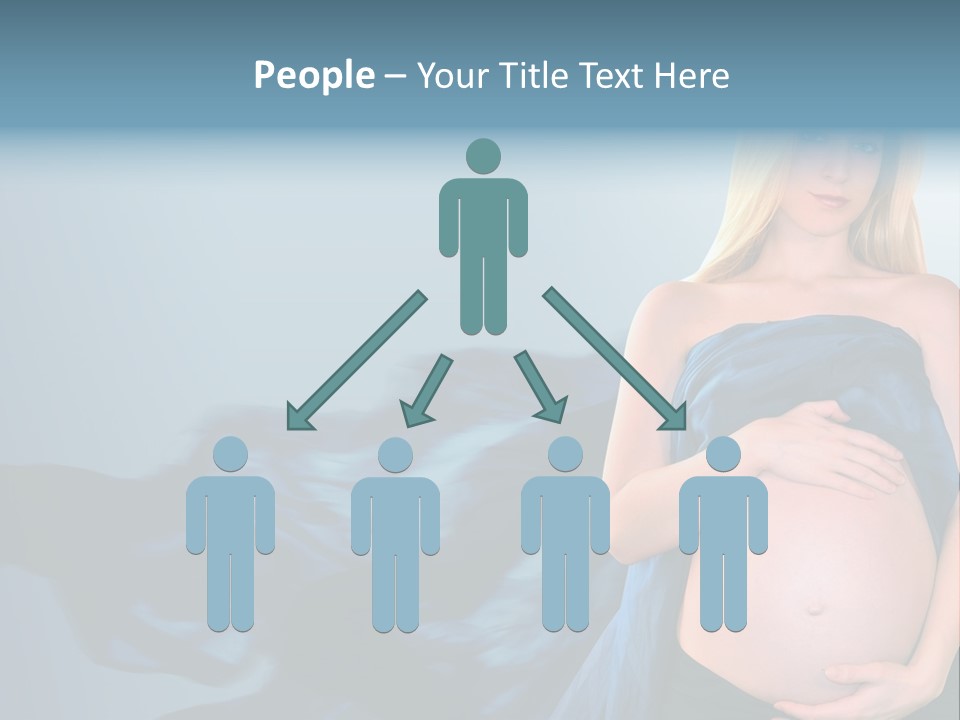 Touching Copyspace Parenthood PowerPoint Template