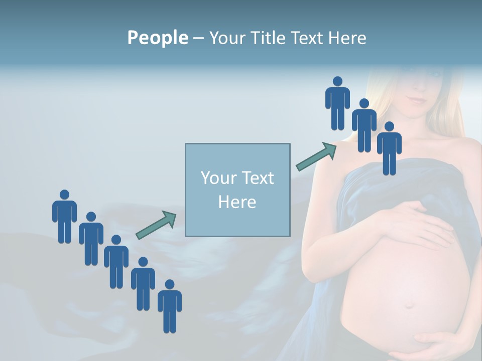 Touching Copyspace Parenthood PowerPoint Template