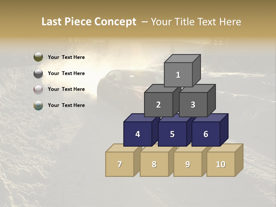 Transportation Street Clean PowerPoint Template