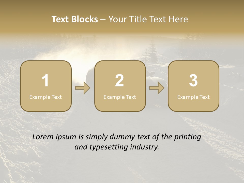 Transportation Street Clean PowerPoint Template