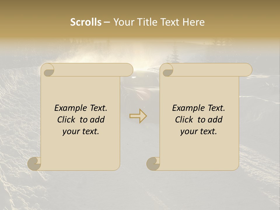 Transportation Street Clean PowerPoint Template