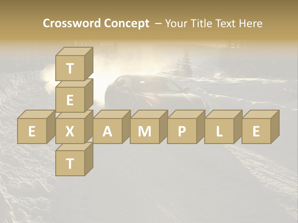 Transportation Street Clean PowerPoint Template