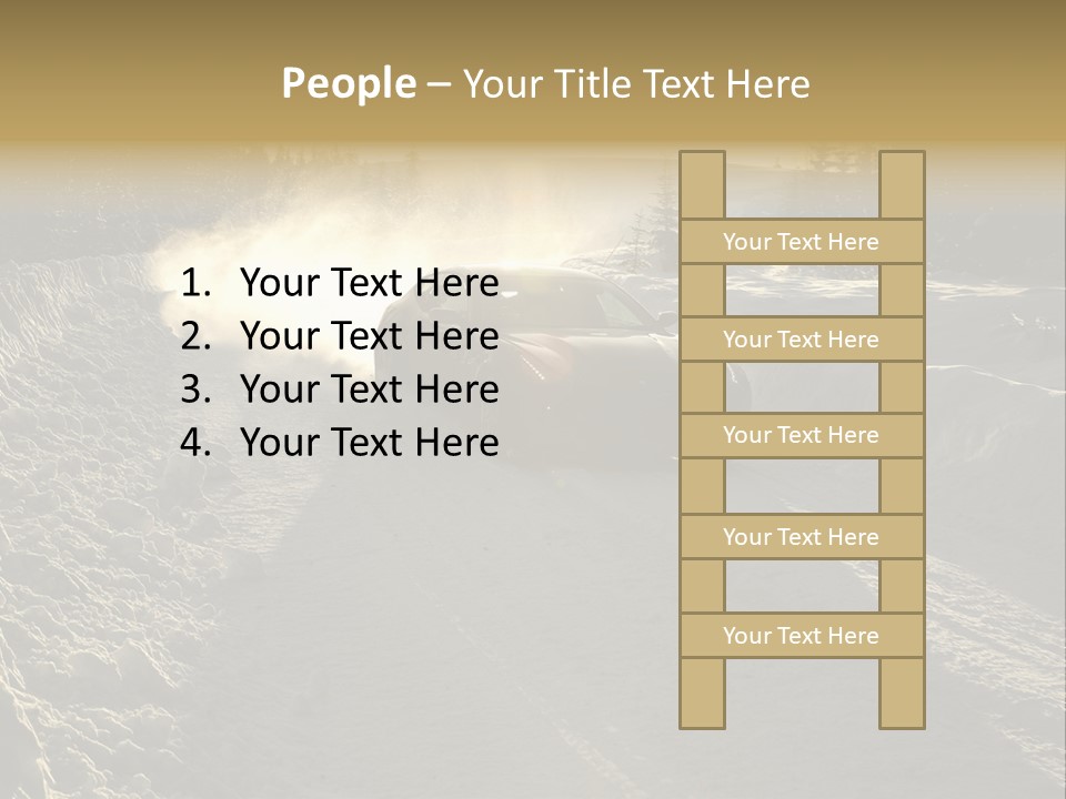 Transportation Street Clean PowerPoint Template