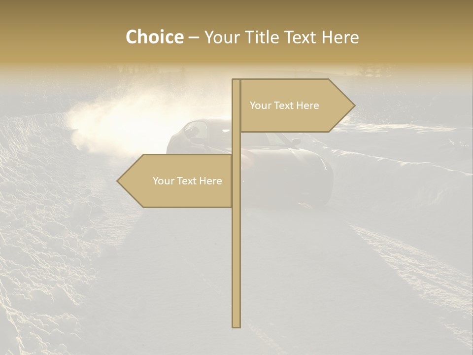 Transportation Street Clean PowerPoint Template