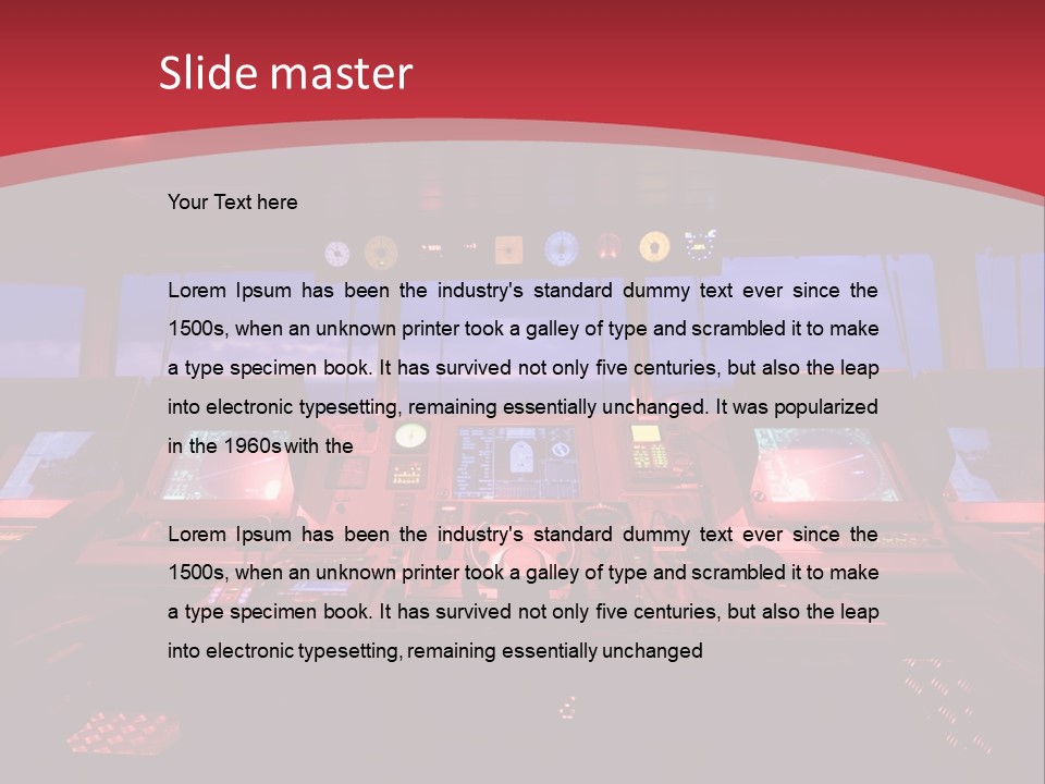 Military Water Control PowerPoint Template