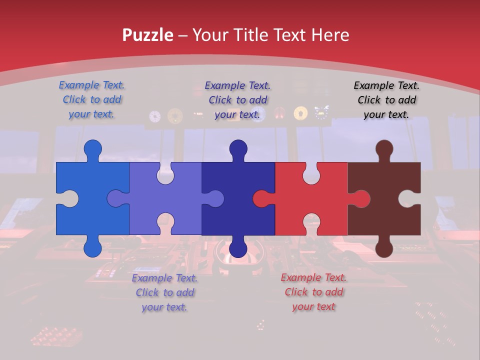 Military Water Control PowerPoint Template