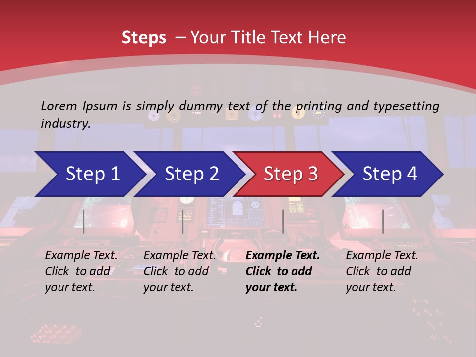 Military Water Control PowerPoint Template