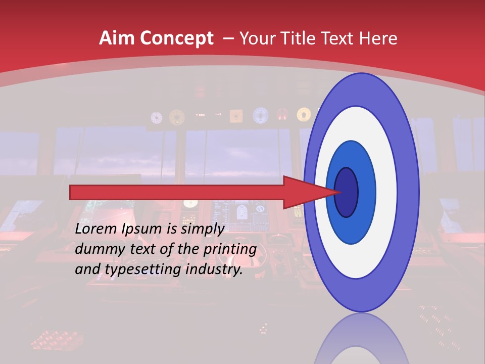 Military Water Control PowerPoint Template