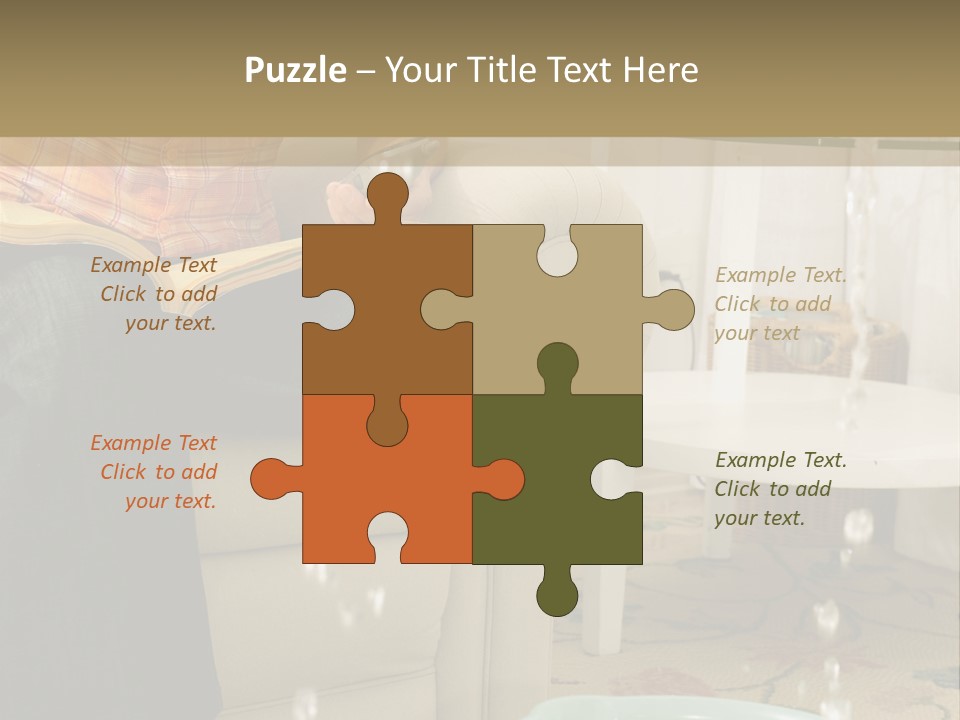 Recycle Holistic Group PowerPoint Template