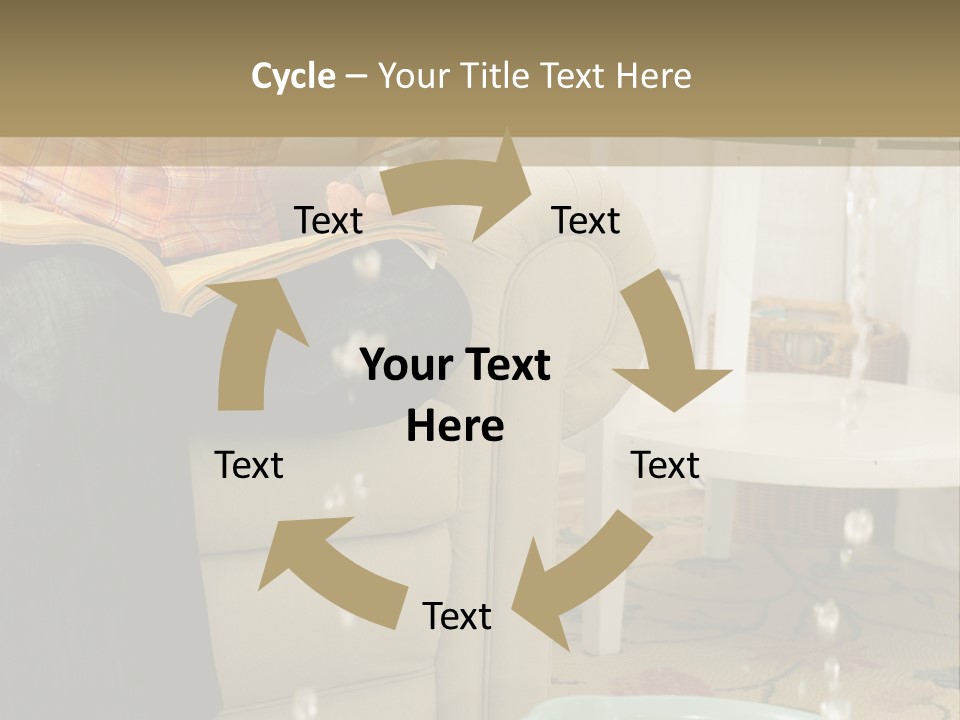 Recycle Holistic Group PowerPoint Template