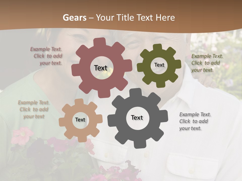 Scenes Relaxed Daily PowerPoint Template