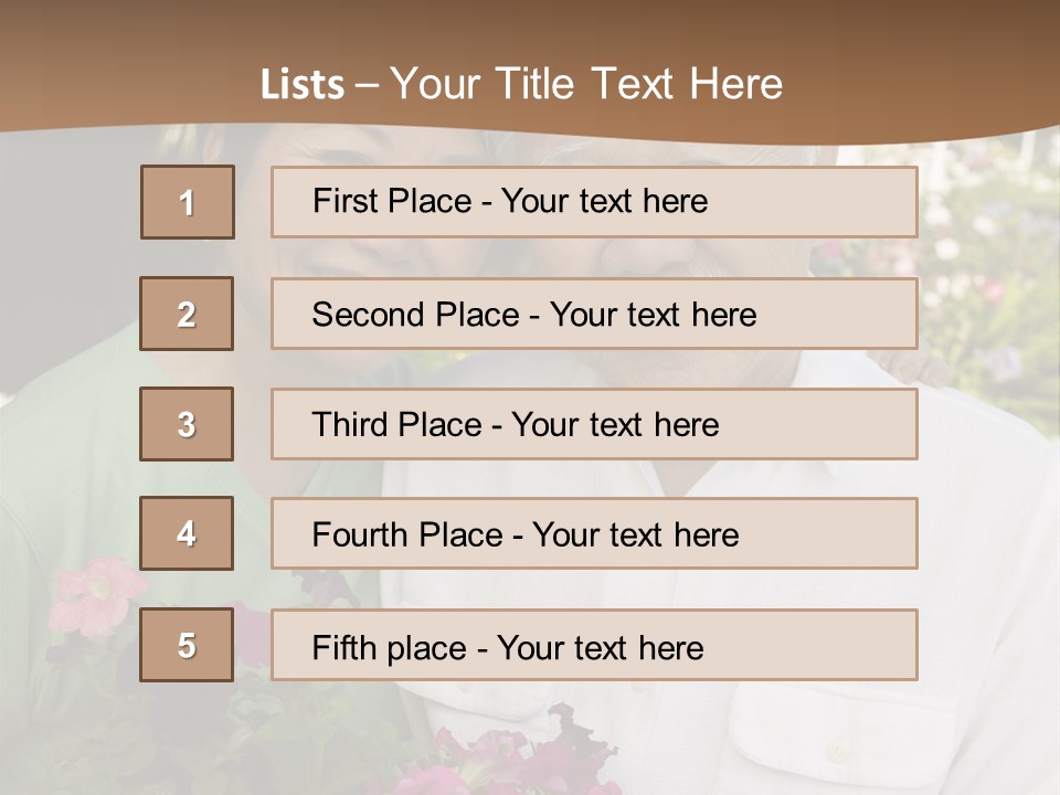 Scenes Relaxed Daily PowerPoint Template