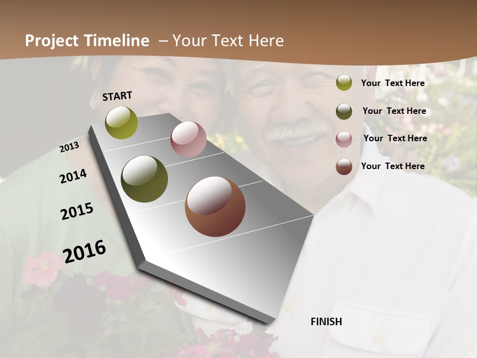 Scenes Relaxed Daily PowerPoint Template