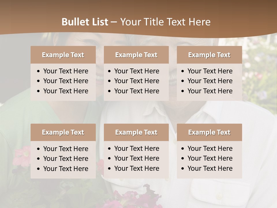 Scenes Relaxed Daily PowerPoint Template