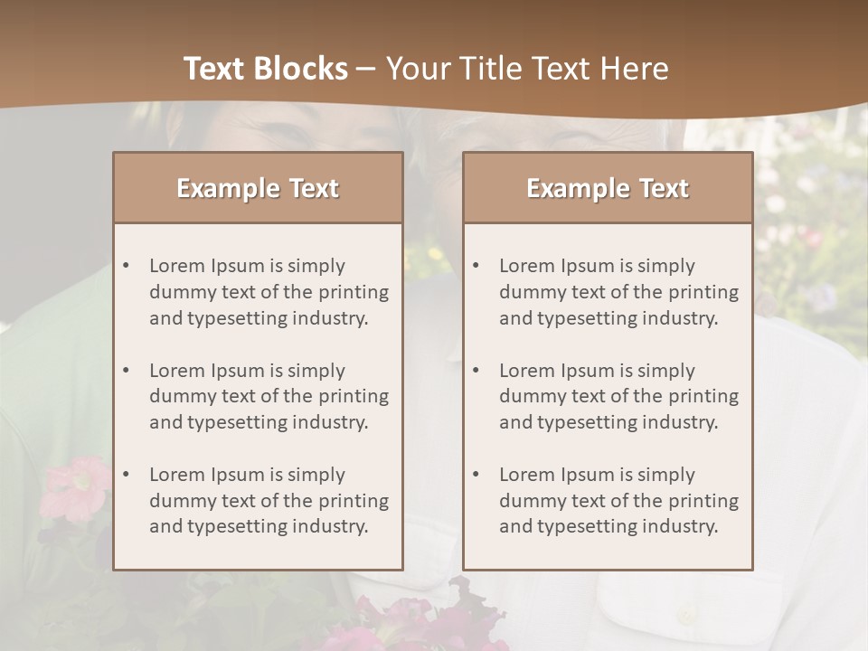 Scenes Relaxed Daily PowerPoint Template