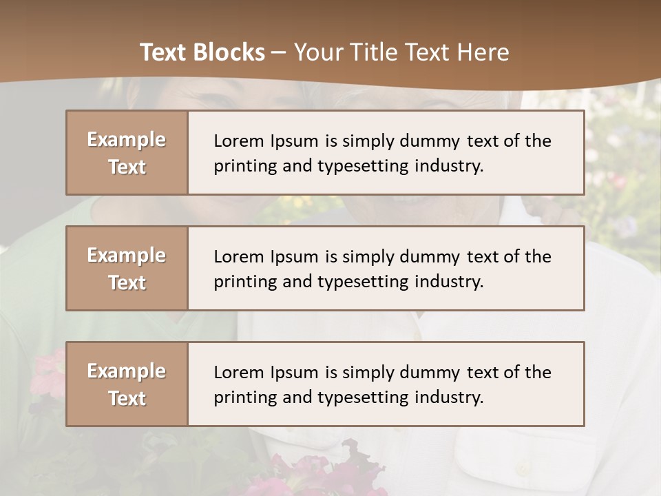 Scenes Relaxed Daily PowerPoint Template