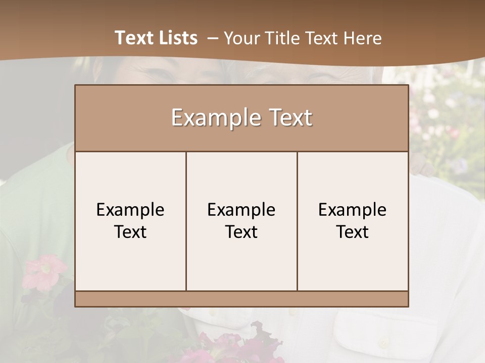 Scenes Relaxed Daily PowerPoint Template