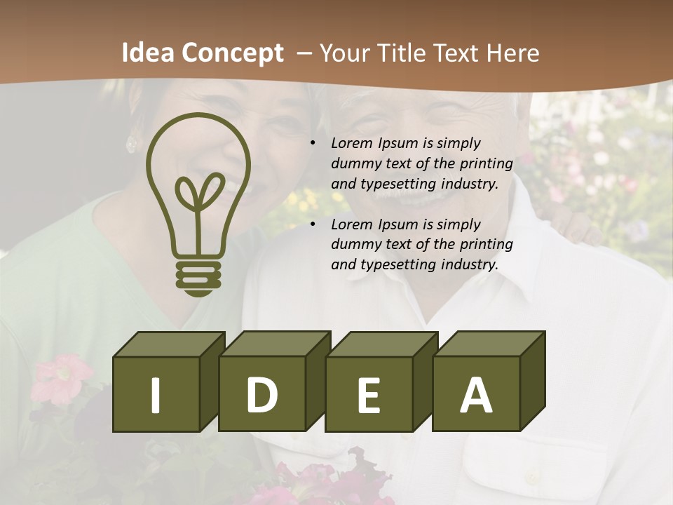 Scenes Relaxed Daily PowerPoint Template