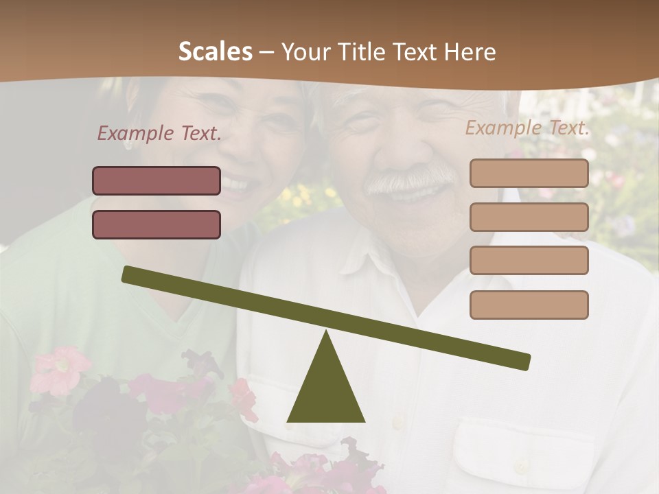 Scenes Relaxed Daily PowerPoint Template