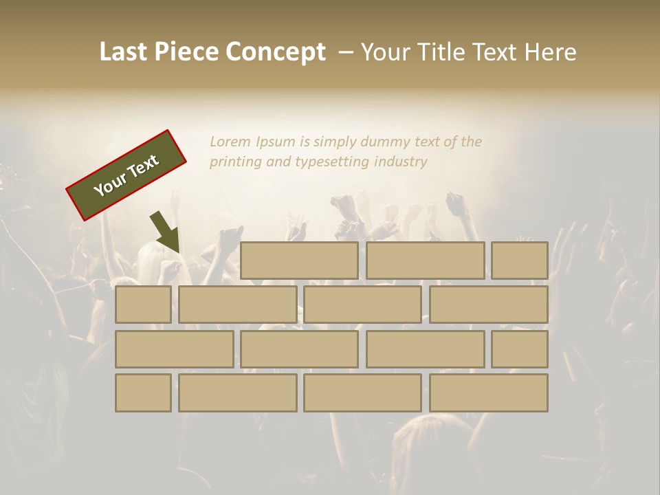 Excitement Nightlife Sound PowerPoint Template